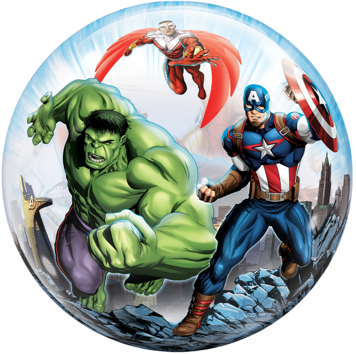 Qualatex 22" Marvel Avengers Bubble balloon